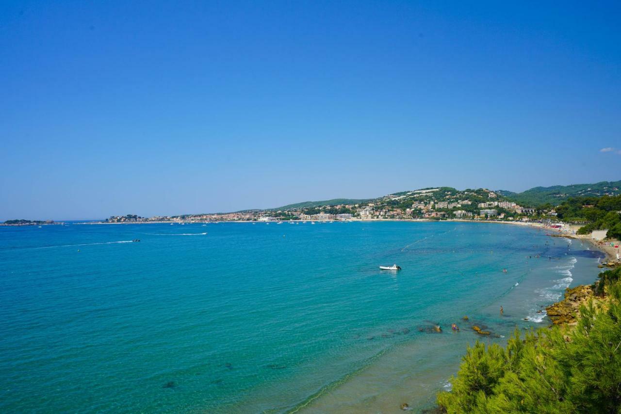 Les Balcons De Bandol Centre Ville Avec Vue Mer Et Face A La Plage Dış mekan fotoğraf